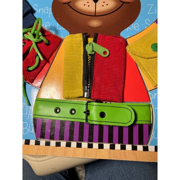 Melissa & Doug Basic Skills Puzzle Board - Wooden Educational Toy - Picture 4 of 10